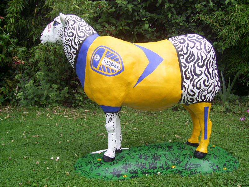 wooly bremner fibreglass sheep