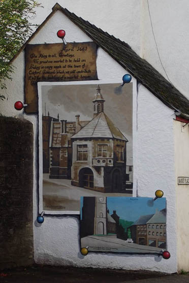 coleford town hall mural by tom Cousins