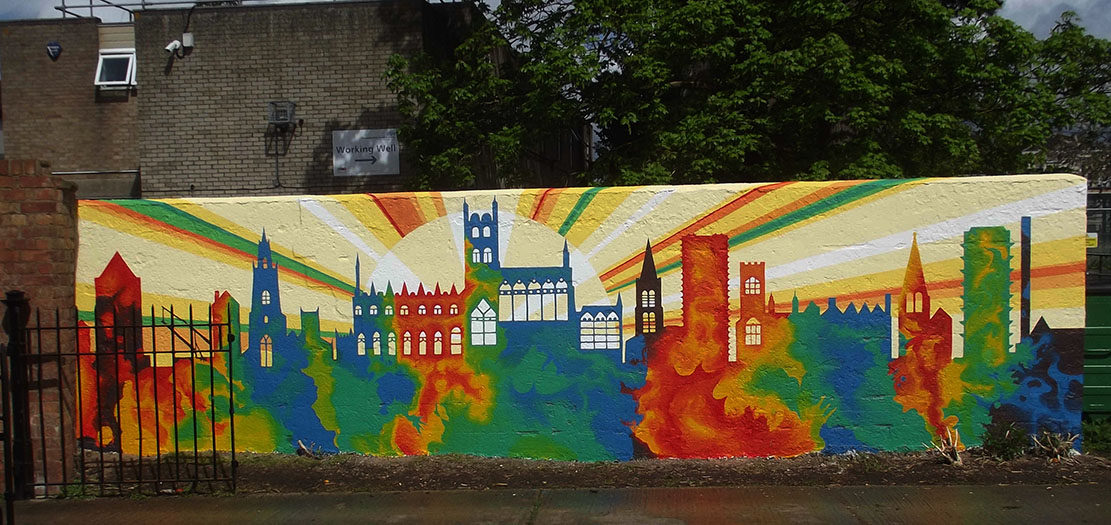 gloucester park mural by tom cousins