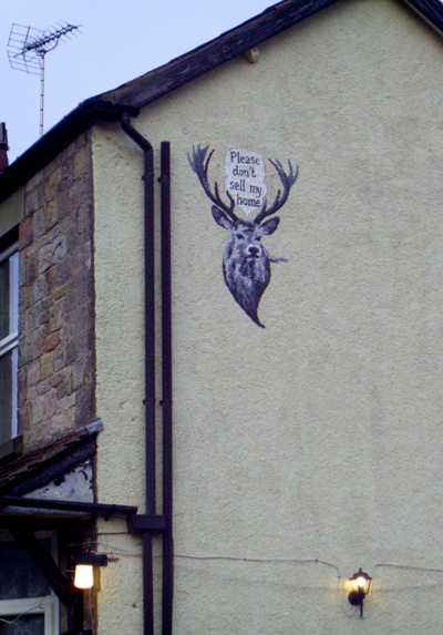 hoof mural, deer 2