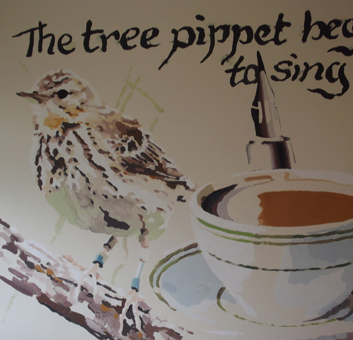 tree pippet mural 